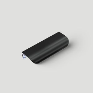 Black Adhesive Cabinet Drawer Finger Edge Pull